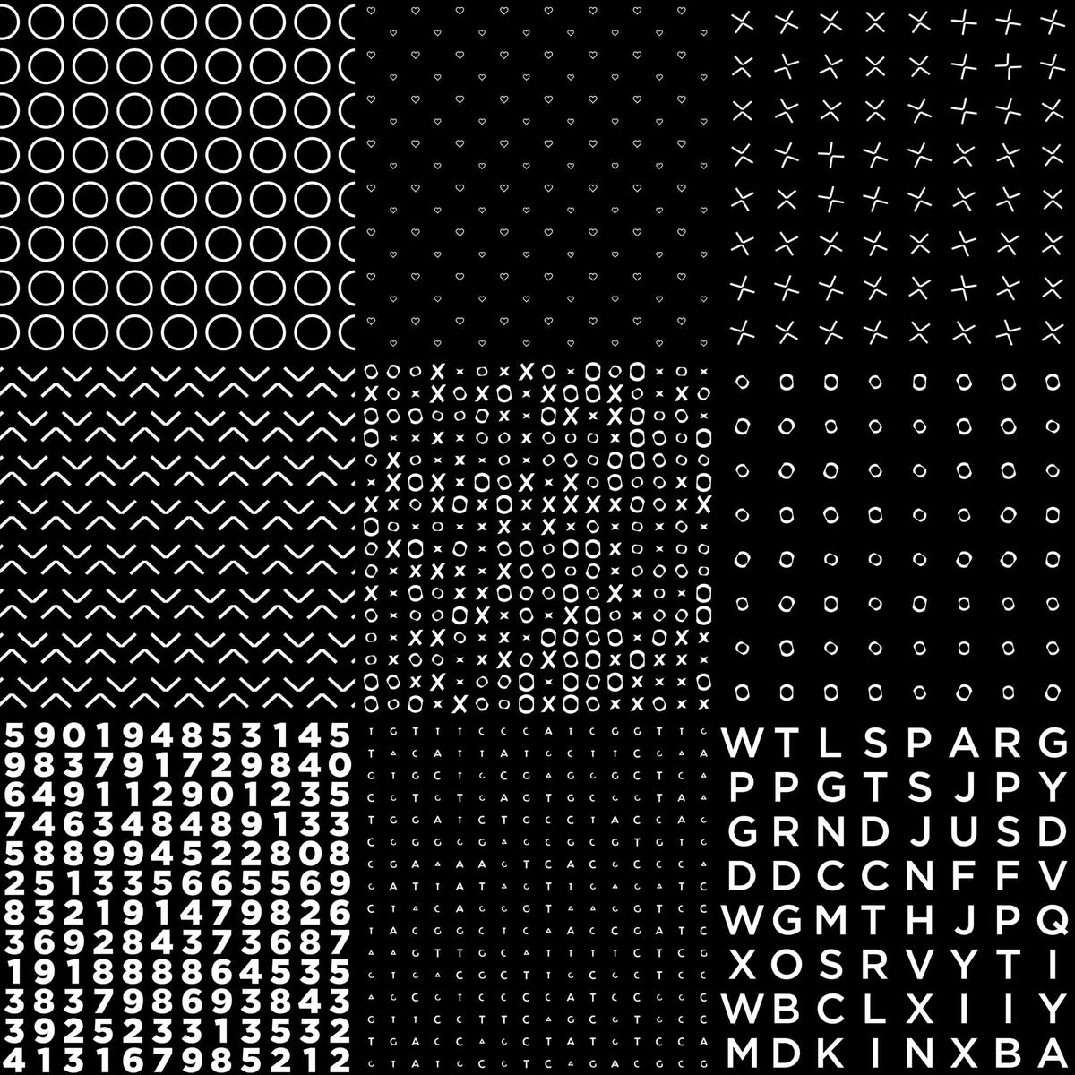 Glyph Arrays