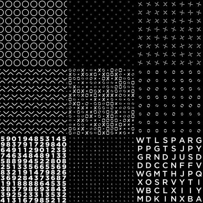 Glyph Arrays