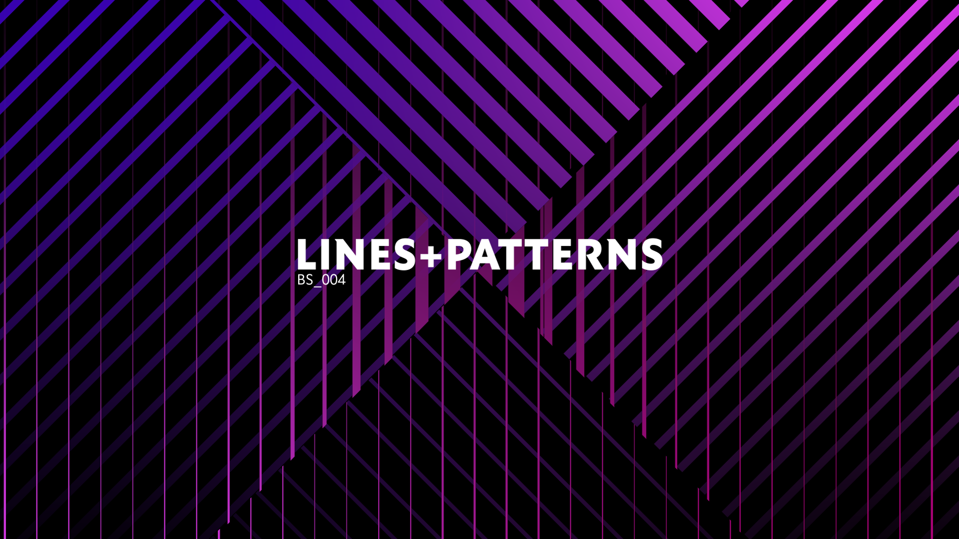 Load video: Preview the Lines+Patterns Pack from Blank Screen.