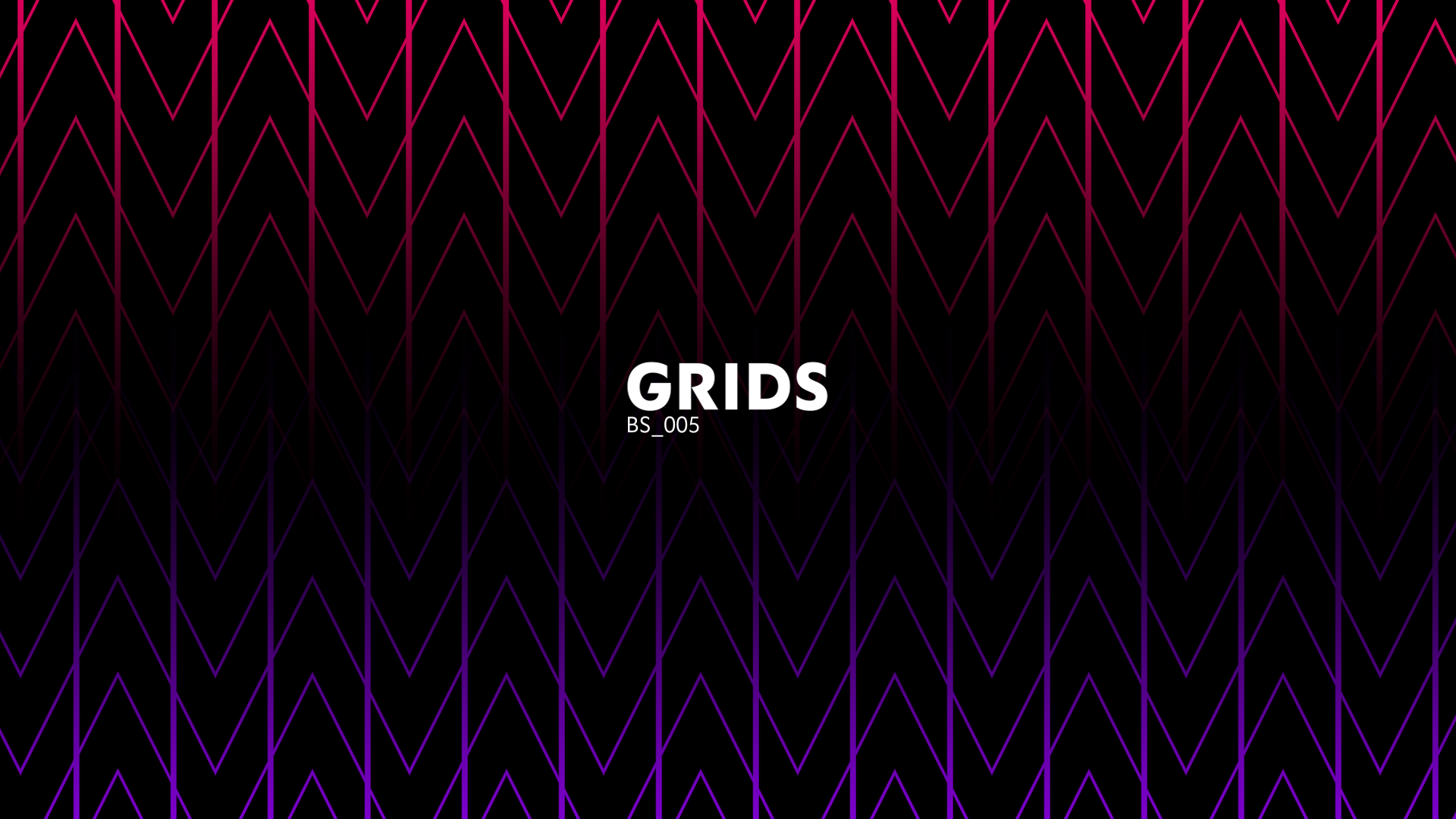 Load video: Preview the Grids Pack from Blank Screen.